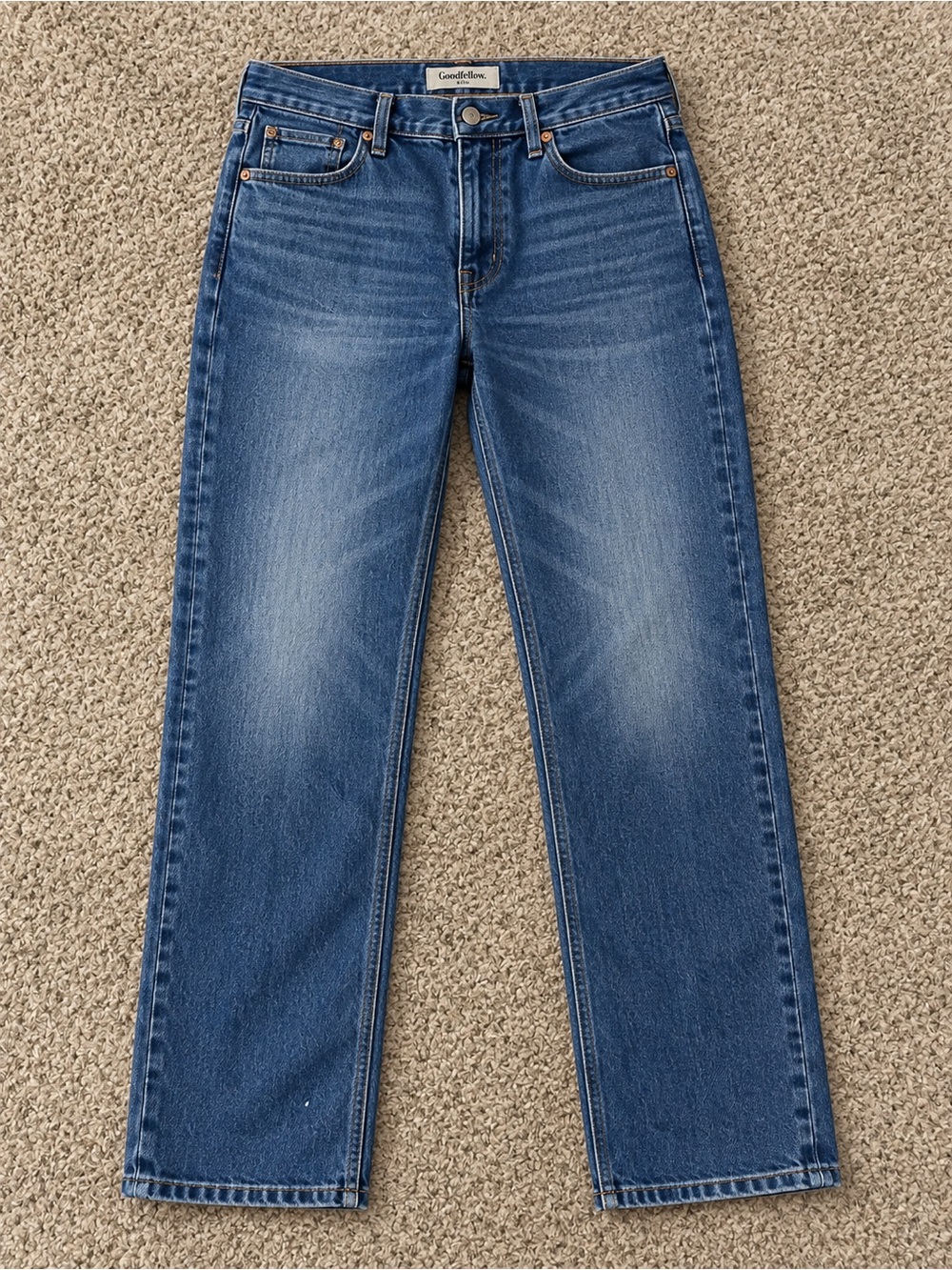 Goodfellow & Co Men's Medium Blue Straight Jeans